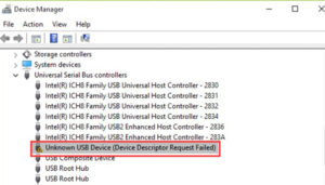 Read more about the article [Fix] Unknown USB Device | Set Address Failed (100% Working)
