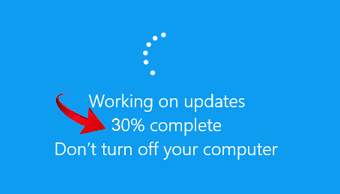 Windows Update Stuck at 30