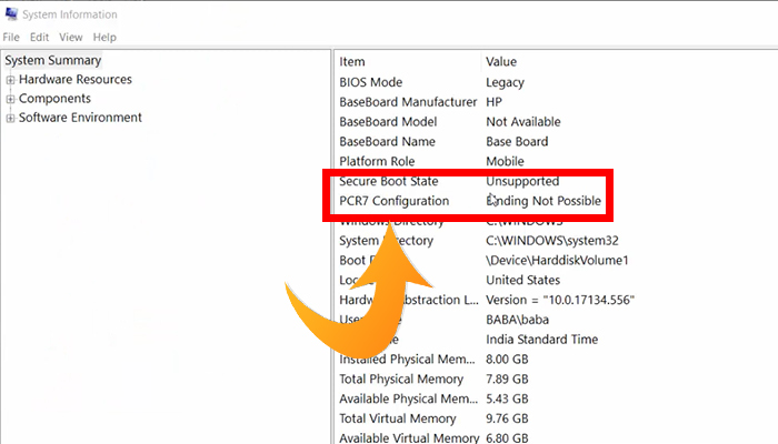 PCR7 Binding Is Not Supported