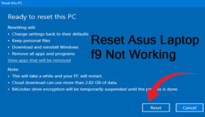Read more about the article [Fix] Factory Reset Asus Laptop f9 Not Working (100% Working)