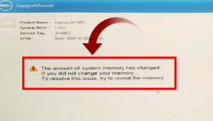 Read more about the article [Fix] The Amount of System Memory Has Changed Error (100% Working)