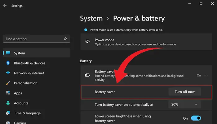 How to Fix Battery Saver Active On-Windows-10-Laptop