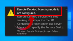 Read more about the article [Fix] Remote Desktop Licensing Mode Is Not Configured (100% Working)