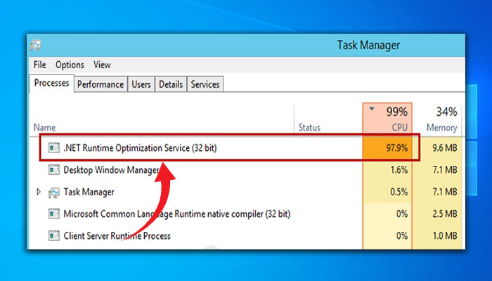 Net routine optimization service cpu