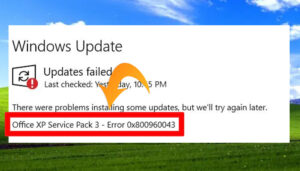 Read more about the article [Fix] Office XP Service Pack 3 Error 0x800960043 (100% Working)