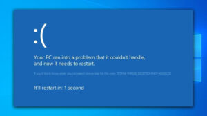 Read more about the article [Fix] System Thread Exception Not Handled Windows 10 Update 1709 (100% Working)