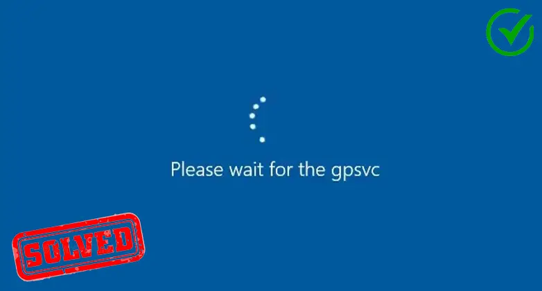 What Does Please Wait for the GPSVC Mean