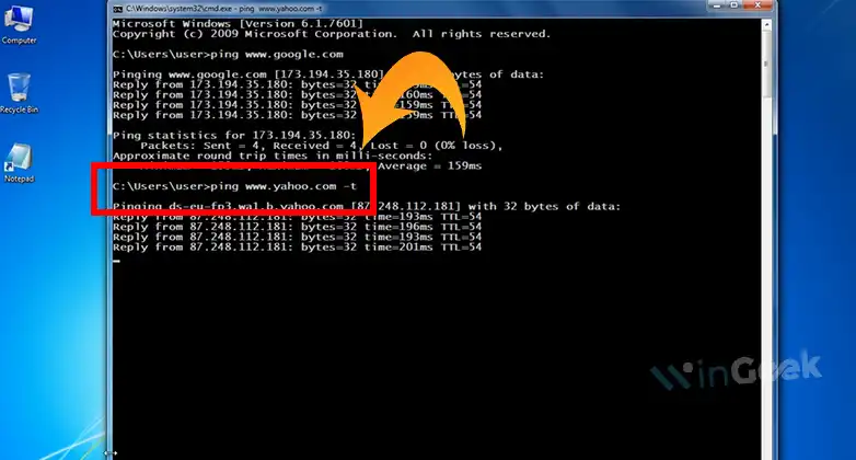 How to Fix Ping Windows 7