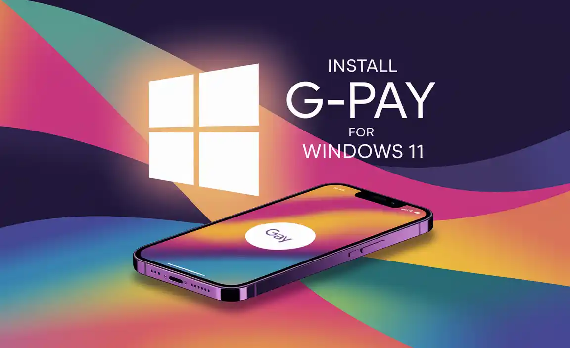 Install Gpay For Windows 11