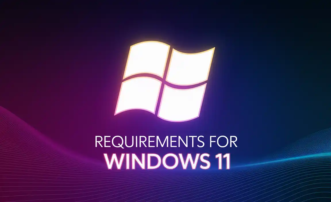 Requirements For Windows 11