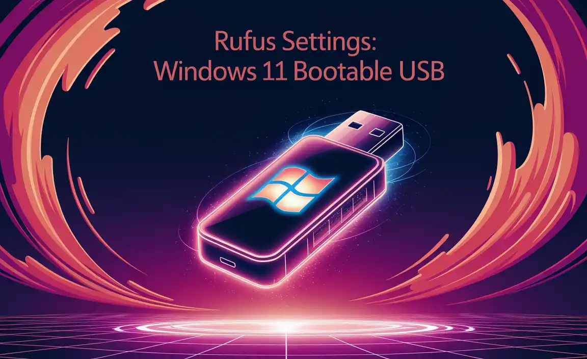 Rufus Settings: Windows 11 Bootable Usb Guide