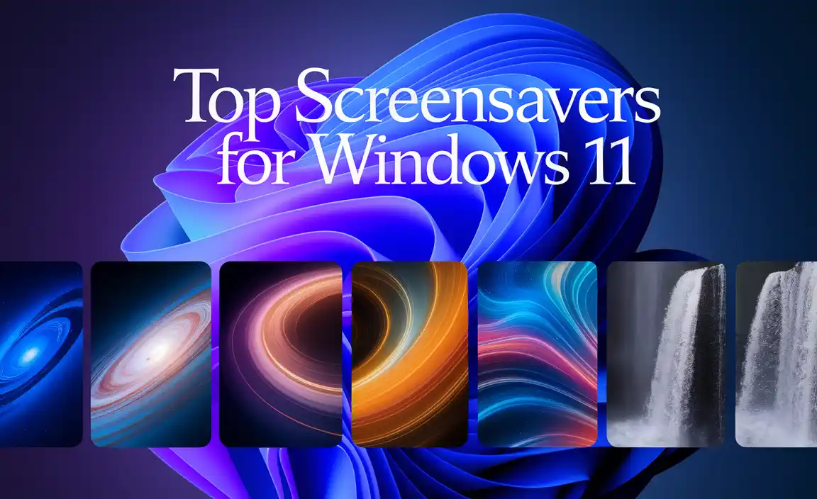 Top Screensavers For Windows 11