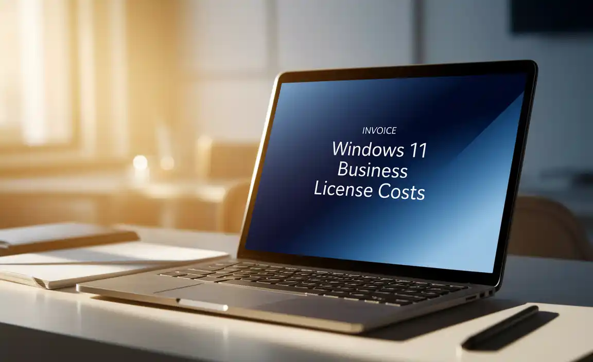 What are the costs of Windows 11 licenses for businesses