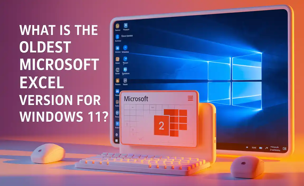 What is the Oldest Microsoft Excel Version for Windows 11