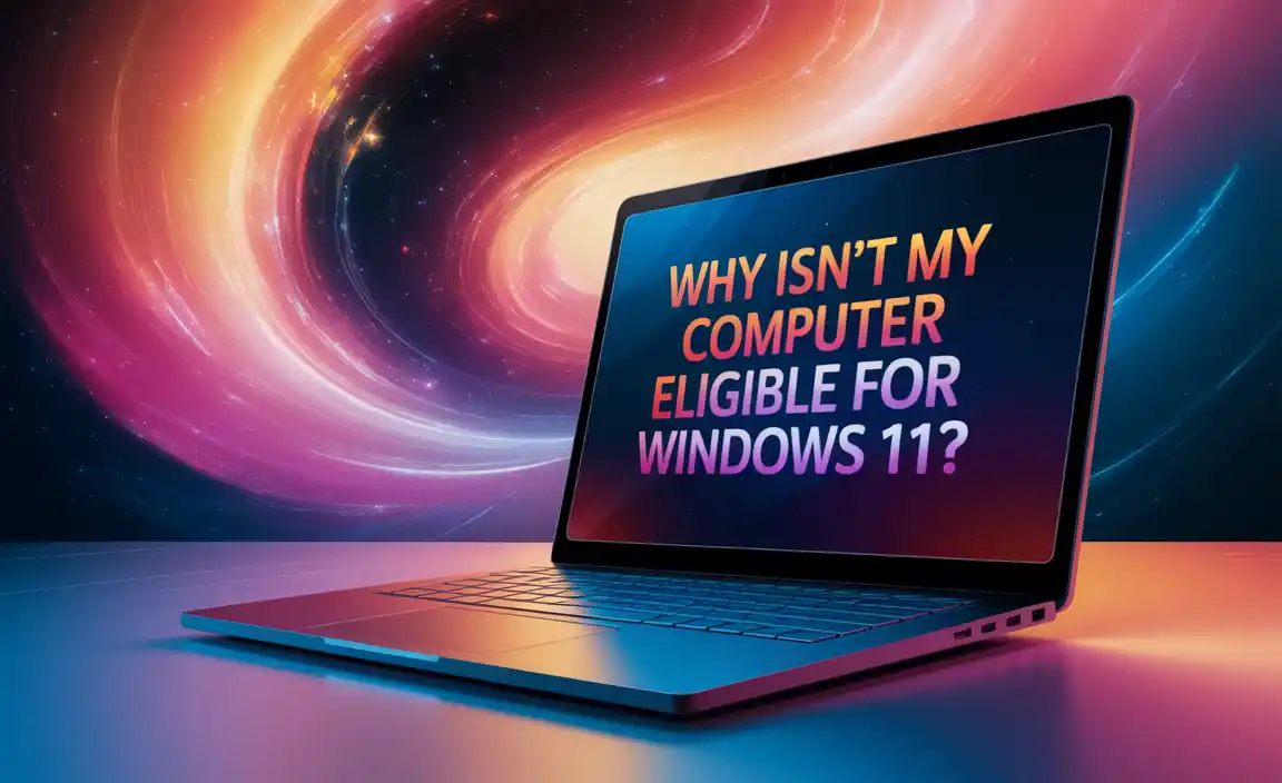 Why Isn'T My Computer Eligible For Windows 11