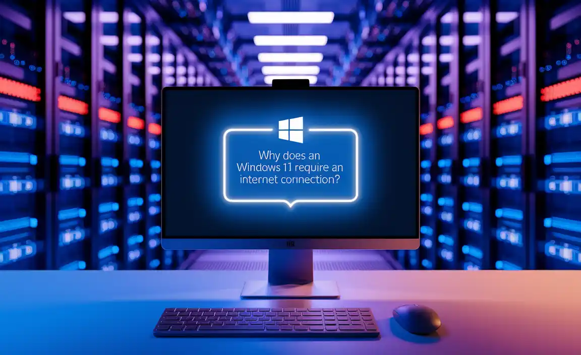 Why Windows 11 Asks for an Internet Connection
