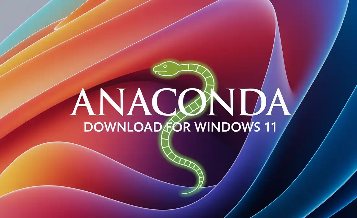 Anaconda Download for Windows 11