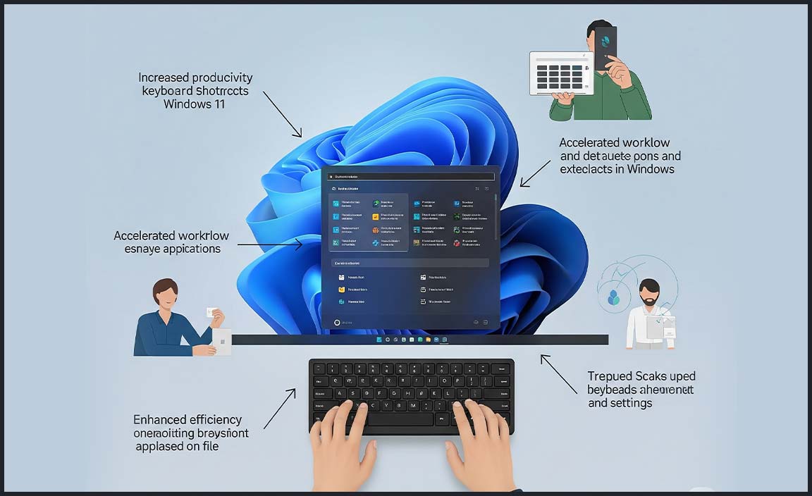 Benefits of Using Keyboard Shortcuts in Windows 11