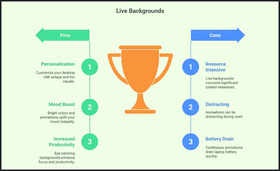 Benefits of Using Live Backgrounds on Windows 10