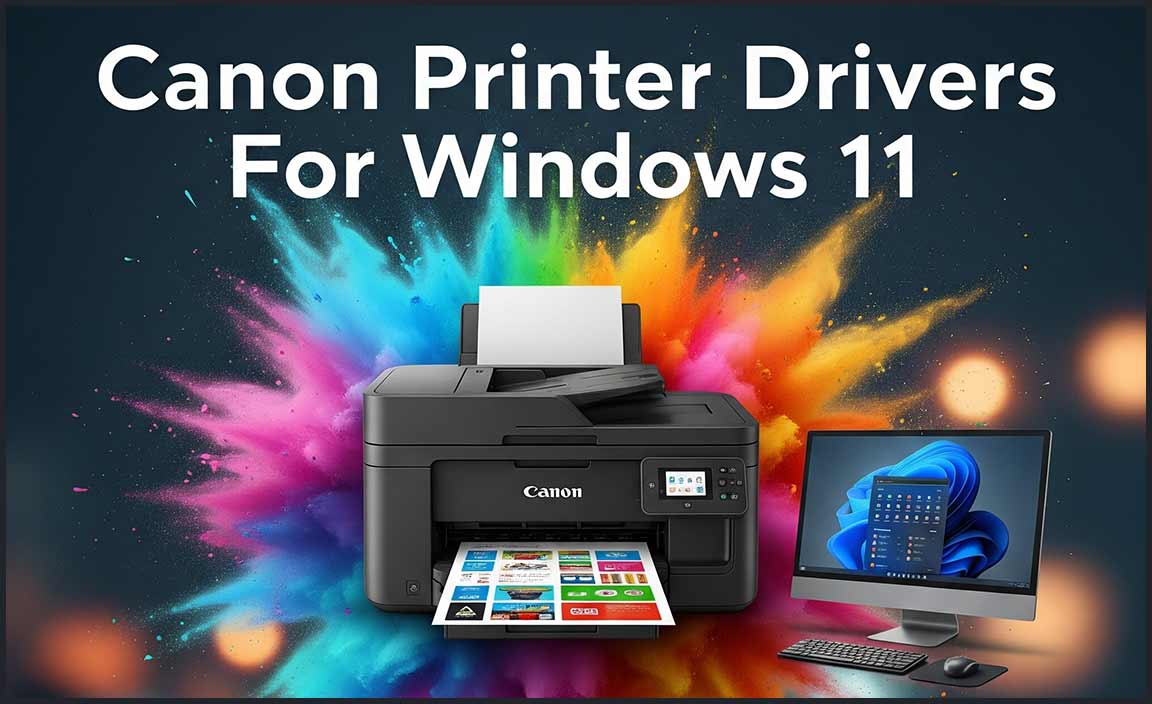 Canon Printer Drivers For Windows 11