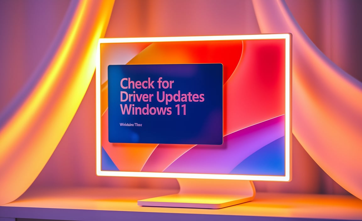 Check For Driver Updates Windows 11