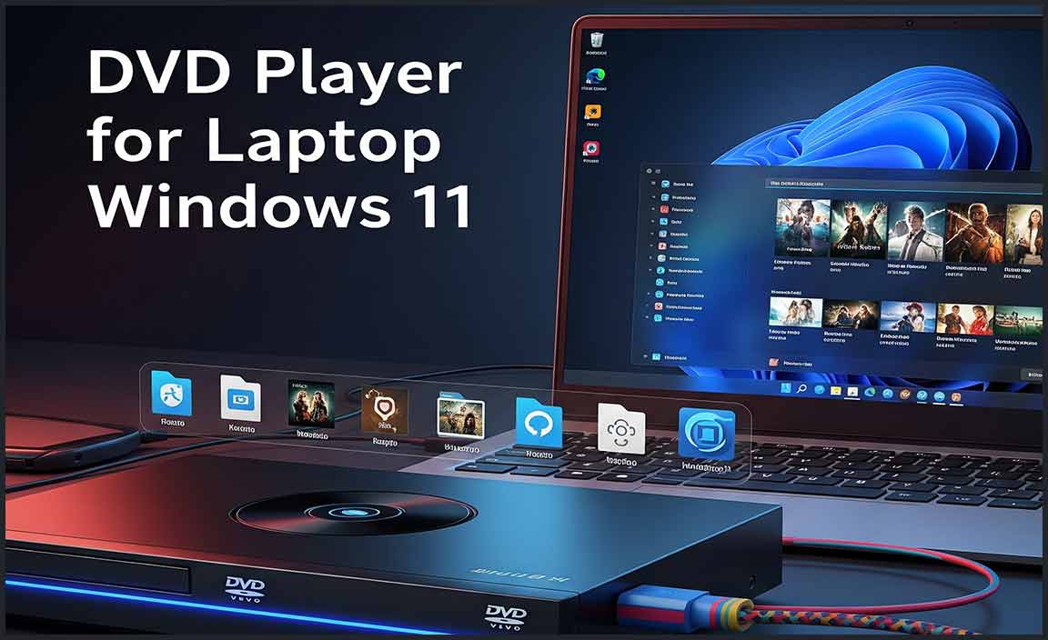 DVD Player for Laptop Windows 11