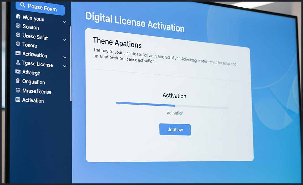 Digital License Activation