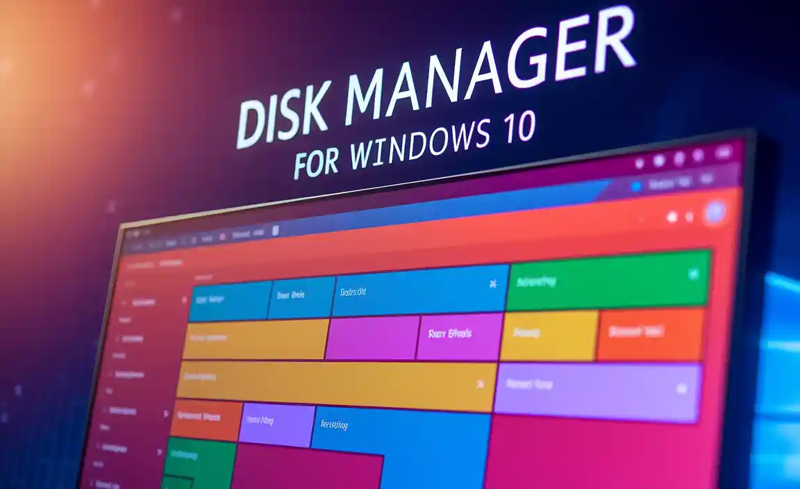 Disk Manager for Windows 10