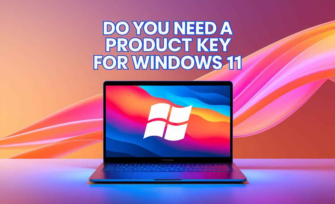 Do You Need A Product Key For Windows 11