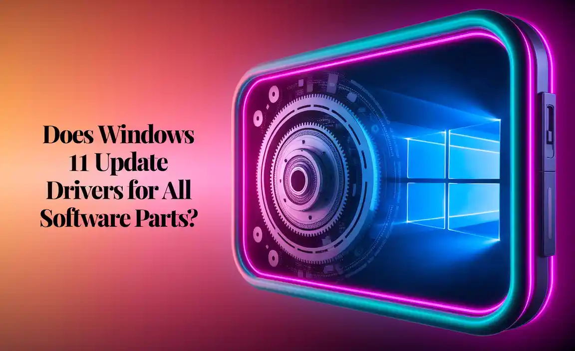 Does Windows 11 Update Drivers for All Software Parts