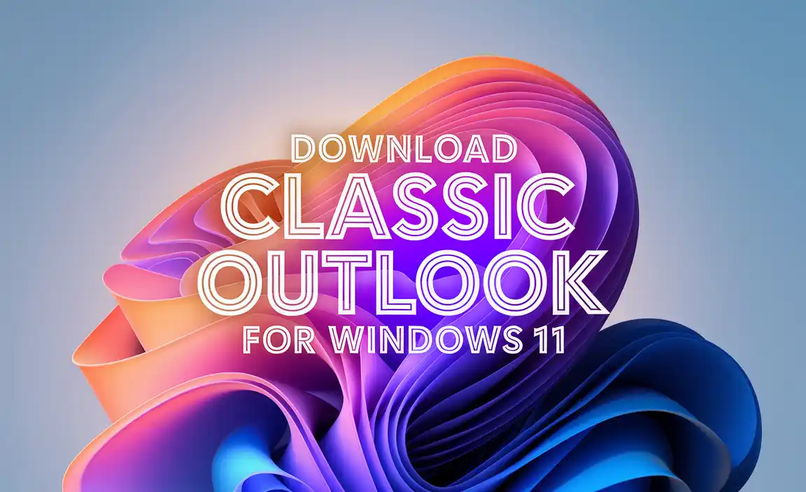 Download Classic Outlook For Windows 11