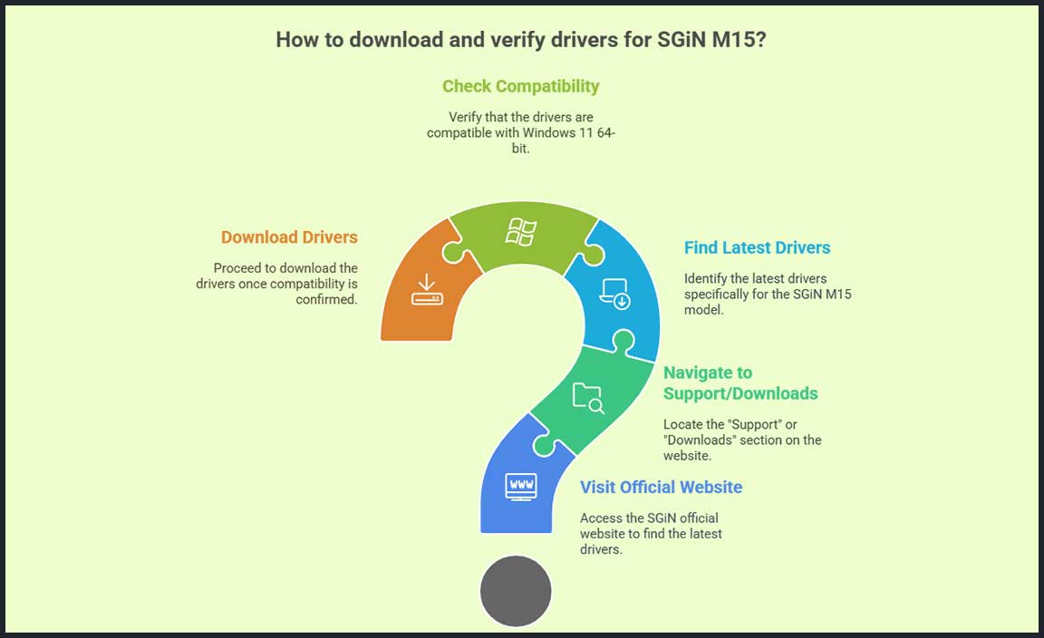 Downloading Drivers from the Official SGiN Website