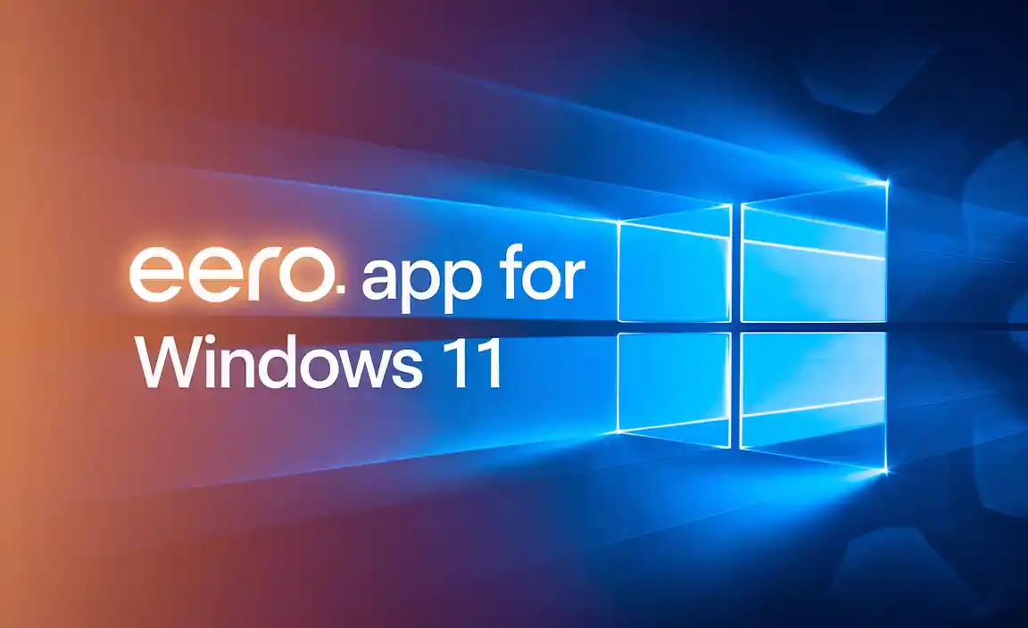Eero App For Windows 11