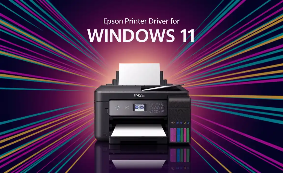 Epson Printer Driver For Windows 11