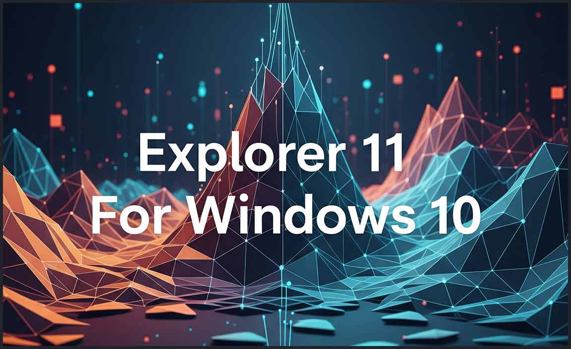Explorer 11 For Windows 10