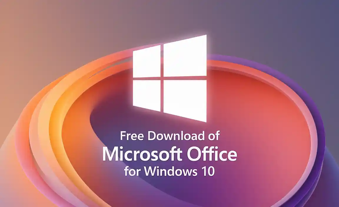 Free Download of Microsoft Office for Windows 10