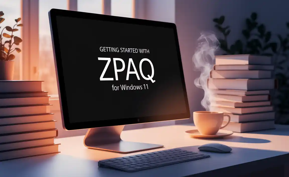 Getting Started With Zpaq For Windows 11