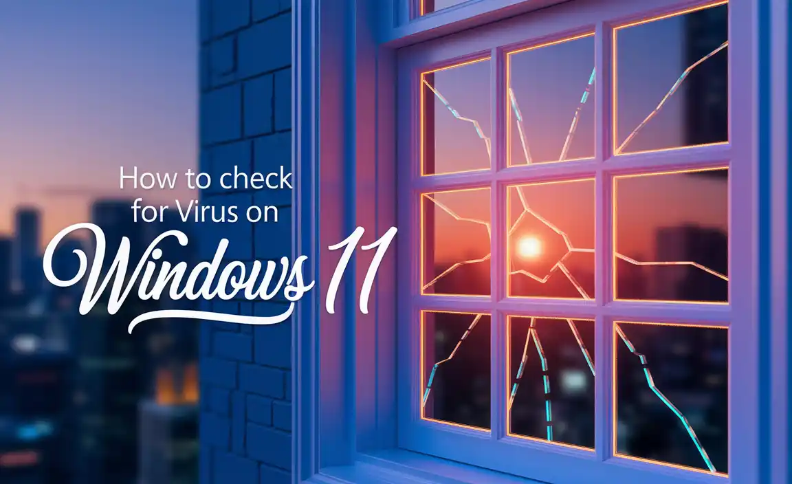 How To Check For Virus On Windows 11