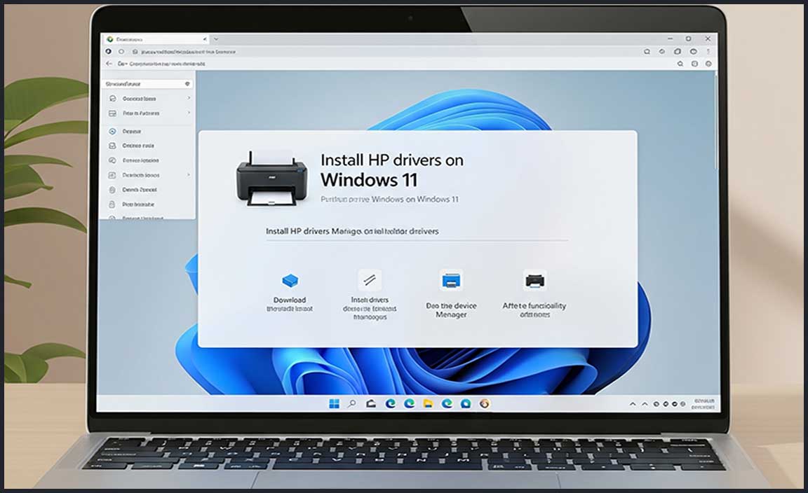 How To Install Hp Drivers For Windows 11 Efficiently