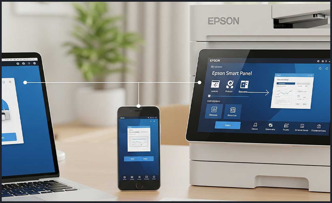 How can Epson Smart Panel improve your tasks