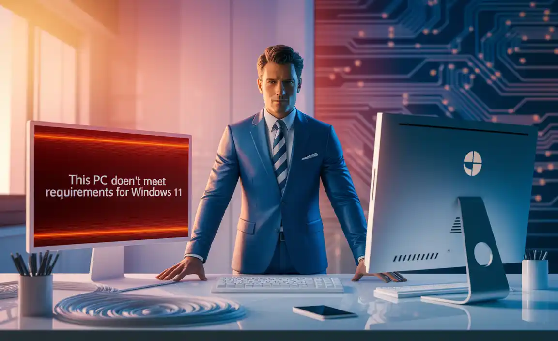 How can I fix the "PC doesn't meet requirements for Windows 11