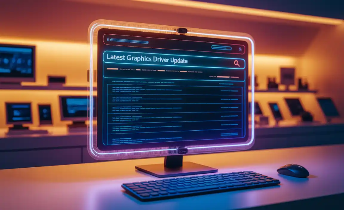 How do I find the latest graphics driver update