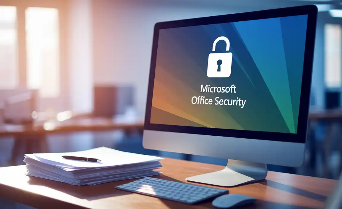 How does Microsoft Office ensure data security