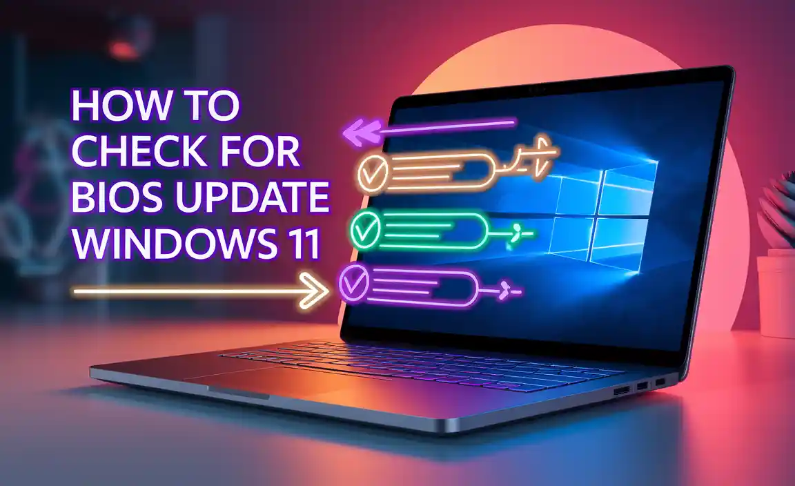 How to Check for BIOS Update Windows 11