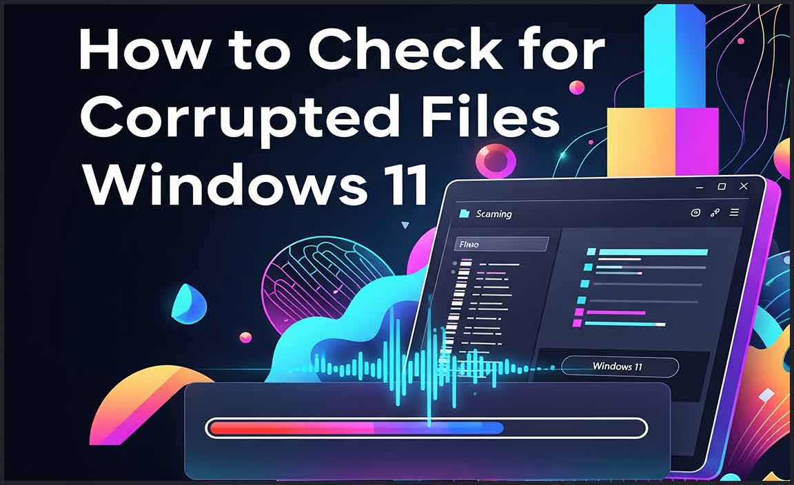 How to Check for Corrupted Files Windows 11