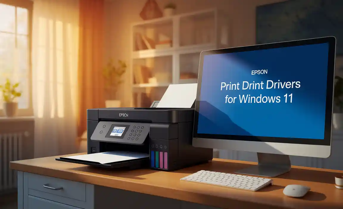 How to Download Epson Print Drivers for Windows 11