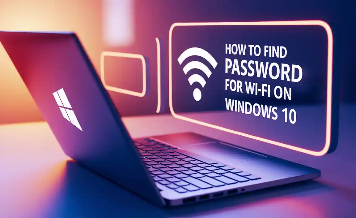 How to Find Password for WiFi on Windows 10