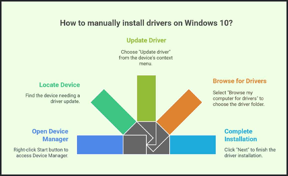 How to Manually Install Drivers on Windows 10