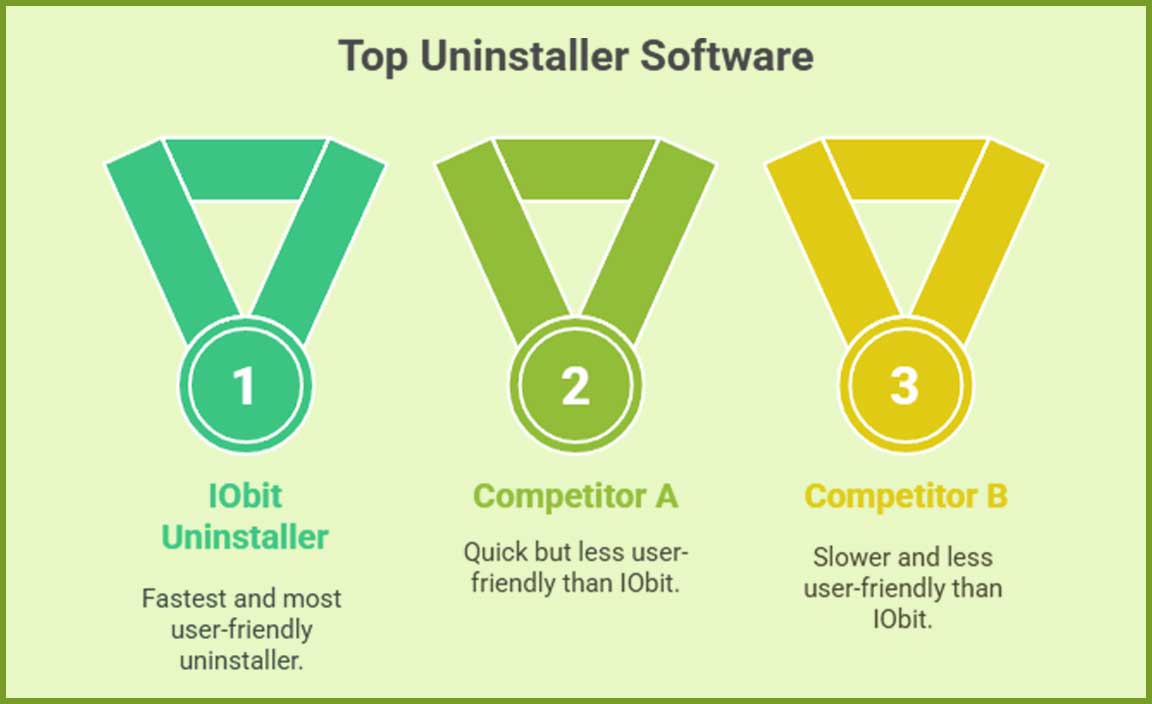 IObit Uninstaller vs. Competitors