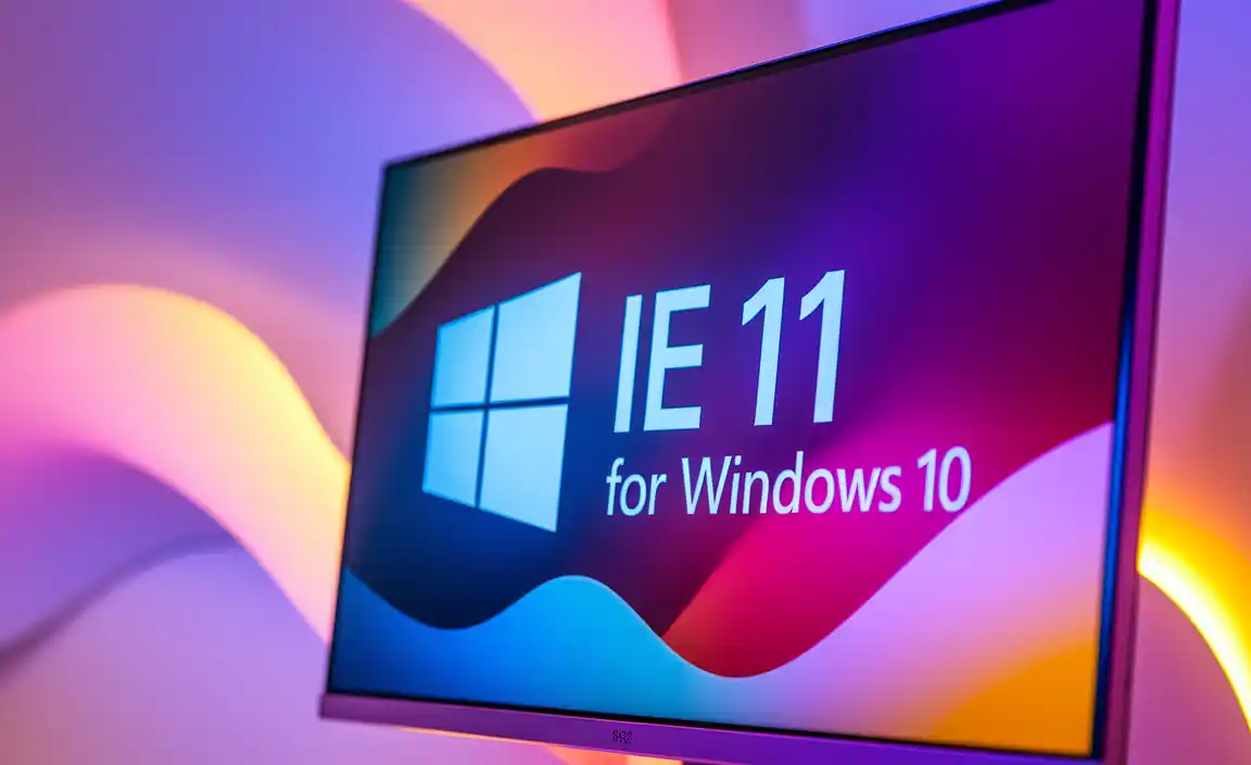 Ie 11 For Windows 10